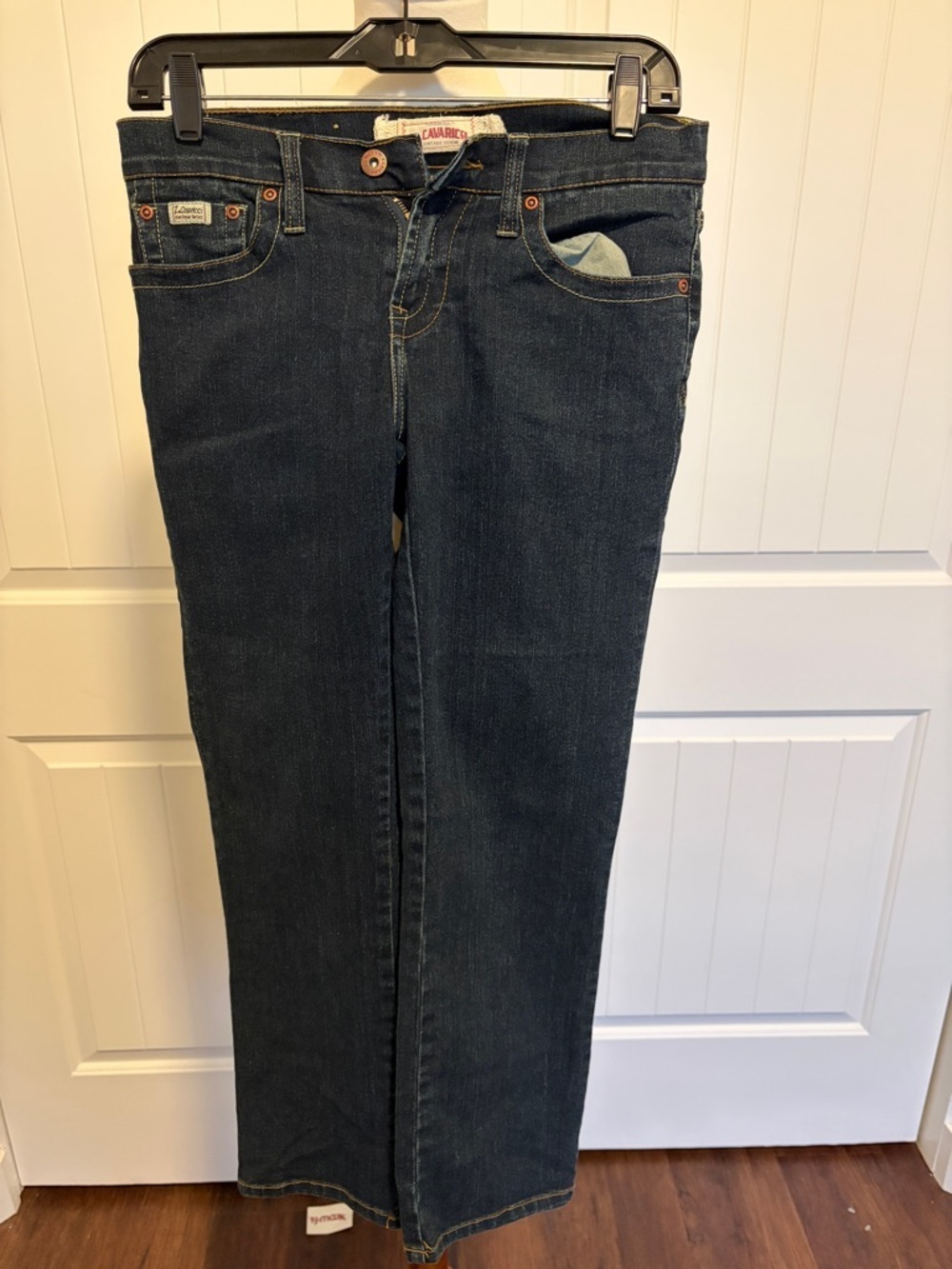 Vintage Z. Cavaricci Dark Blue Straight-Leg women’s jeans